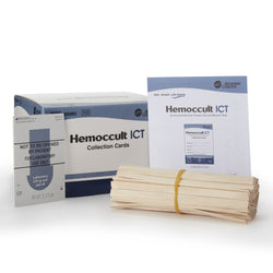 McKesson Cancer screening Cancer Screening Patient Sample Collection and Screening Kit Hemoccult® ICT Fecal Occult Blood Test (iFOB or FIT) 100 Cards CLIA Waived