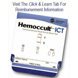 McKesson Cancer screening Cancer Screening Test Kit Hemoccult® ICT Fecal Occult Blood Test (iFOB or FIT) 20 Tests CLIA Waived