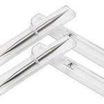 AFH massage stick set, stainless steel, w/box, medium/large