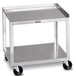 Mobile Stand - Stainless Steel - 2-shelf