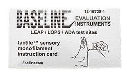 Baseline¨ Tactileª Monofilament - ADA/LEAP/LOPS - Disposable w/sleeve - 5.07 - 10 gram - 25 ea.