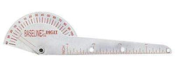 Baseline Finger Goniometer - Metal - 1-finger Design - 6 inch