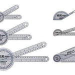 Baseline Plastic Goniometer - HiRes 6-piece Set