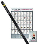Bodyblade Classic with Wall Chart and QR code, Black