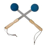 Bongers percussion massager, blue, pair