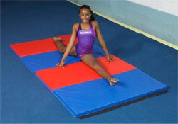 CanDo Accordion Mat 1-3/8" EnviroSafe Foam with Cover 6' x 12' Specify Alternating Colors