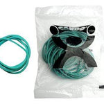 CanDo Hand Exerciser - Additional Latex Free Bands - Green - Medium - 25 Bands Only