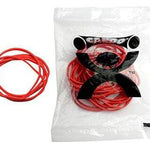 CanDo Hand Exerciser - Additional Latex Free Bands - Red - Light - 25 Bands Only