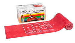 CanDo CanDo AccuForce Exercise Band CanDo AccuForce Exercise Band - 6 yard roll - Red - light