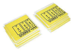 CanDo AccuForce Exercise Band - box of 40, 4' lengths - Yellow - x-light