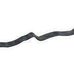CanDo Adjustable Exercise Band, Black - x-heavy