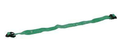 CanDo Adjustable Exercise Band, Green - medium