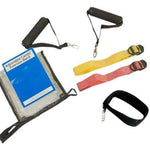 CanDo Adjustable Exercise Band Kit - 2 band easy (yellow, red)