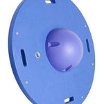 CanDo Balance Board Combo 16" circular wobble/rocker board - 2.5" height - blue