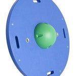 CanDo Balance Board Combo 16" circular wobble/rocker board - 2" height - green