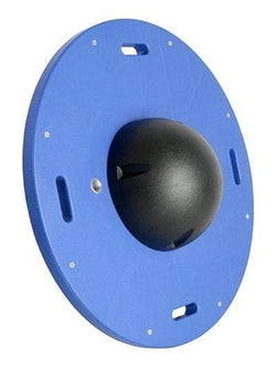 CanDo Balance Board Combo 16" circular wobble/rocker board - 3" height - black