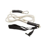 CanDo exercise bungee cord with attachments, 7', Black - x-heavy