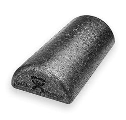 CanDo CanDo¨ Composite Foam Rollers CanDo¨ Foam Roller - Black Composite - Extra Firm - 6" x 12" - Half-Round
