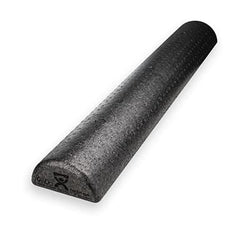 CanDo CanDo¨ Composite Foam Rollers CanDo¨ Foam Roller - Black Composite - Extra Firm - 6" x 36" - Half-Round