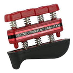 CanDo Digi-Flex hand exerciser - Red, light - Finger (3.0 lb) / hand (10.0 lb)