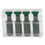 Digi-Flex Multi, 4 Additional Finger Buttons with Box, Green (Medium)