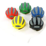CanDo Digi-Squeeze hand exerciser - Large - set of 5 pieces (yellow, red, green, blue, black), with rack