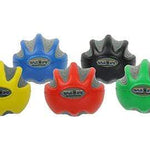 CanDo Digi-Squeeze hand exerciser - Medium - set of 5 pieces (yellow, red, green, blue, black), no rack