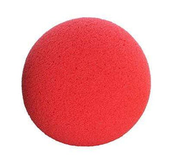 CanDo Memory Foam Squeeze Ball - 3.0" diameter - Red, easy