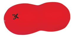 CanDo Inflatable Exercise Saddle Roll - Red - 28" Dia x 47" L (70 cm Dia x 120 cm L)