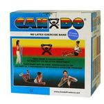 CanDo Latex Free Exercise Band - 25 yard roll - Blue - heavy