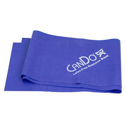 CanDo CanDo Latex Free Pre-cut Exercise Band CanDo Latex Free Exercise Band - 4' length - Blue - heavy
