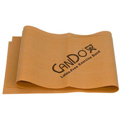 CanDo CanDo Latex Free Pre-cut Exercise Band CanDo Latex Free Exercise Band - 4' length - Gold - xxx-heavy