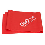 CanDo CanDo Latex Free Pre-cut Exercise Band CanDo Latex Free Exercise Band - 4' length - Red - light