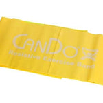 CanDo CanDo Latex Free Pre-cut Exercise Band CanDo Latex Free Exercise Band - 5' length - Gold - xxx-heavy