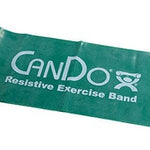 CanDo CanDo Latex Free Pre-cut Exercise Band CanDo Latex Free Exercise Band - 5' length - Green - medium
