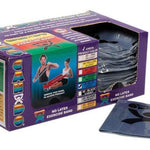 CanDo Latex Free Exercise Band - box of 40, 4' length - Blue - heavy