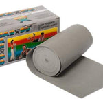 CanDo Low Powder Exercise Band - 6 yard roll - Silver - xx-heavy