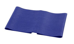 CanDo CanDo Low Powder Pre-cut Exercise Band CanDo Low Powder Exercise Band - 4' length - Blue - heavy