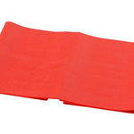 CanDo CanDo Low Powder Pre-cut Exercise Band CanDo Low Powder Exercise Band - 4' length - Red - light