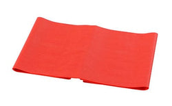 CanDo CanDo Low Powder Pre-cut Exercise Band CanDo Low Powder Exercise Band - 4' length - Red - light