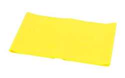 CanDo CanDo Low Powder Pre-cut Exercise Band CanDo Low Powder Exercise Band - 4' length - Yellow - x-light