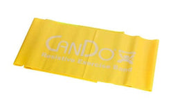 CanDo CanDo Low Powder Pre-cut Exercise Band CanDo Low Powder Exercise Band - 5' length - Gold - xxx-heavy