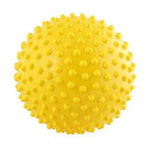 Massage ball, 15 cm (6.0 inches), yellow