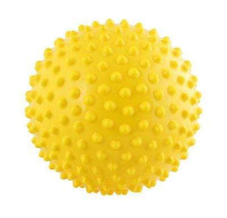 Massage ball, 15 cm (6.0 inches), yellow