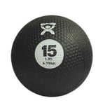 CanDo, Firm Medicine Ball, 10" Diameter, Black, 15 lbs.