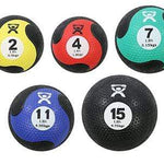 CanDo, Firm Medicine Ball, 5-piece set (1 ea: 2, 4, 7, 11, 15 lbs.)