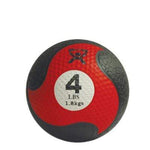 CanDo, Firm Medicine Ball, 8" Diameter, Red, 4 lbs.