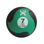 CanDo CanDo Medicine Balls CanDo, Firm Medicine Ball, 9" Diameter, Green, 7 lbs.