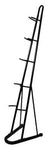 CanDo Plyometric Ball Rack, 6-Ball Capacity, Vertical, Black
