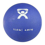 CanDo, Soft and Pliable Medicine Ball, 7" Diameter, Blue, 11 lbs.